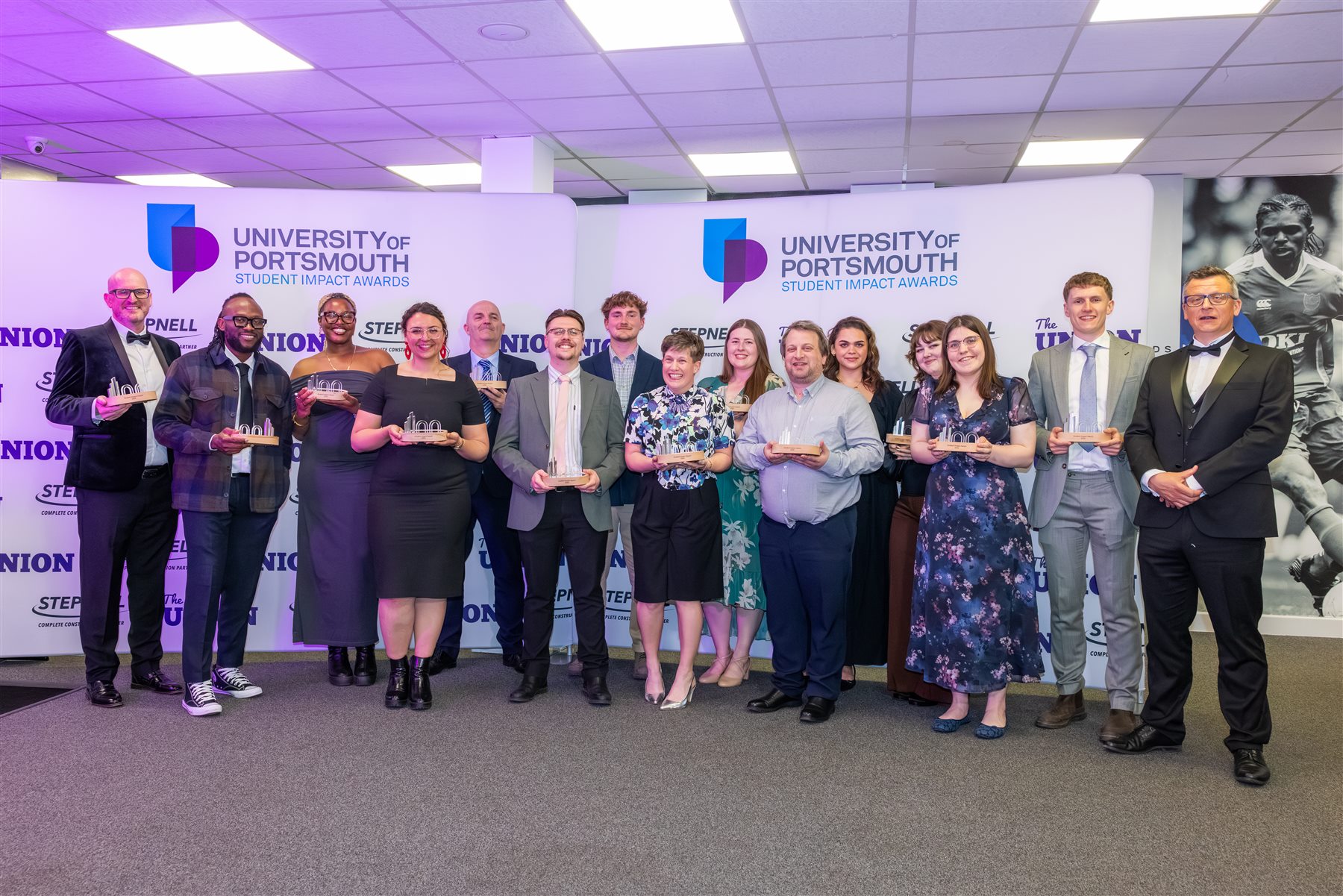 University of Portsmouth Student Impact Awards group